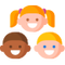 Illustration of 3 children